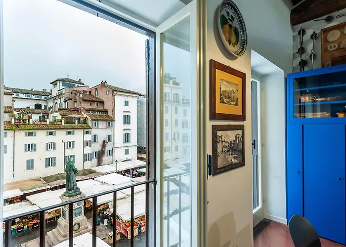 Apartment Elegantis Dimora Dell'architetto In Campo De' Fiori With Private Terrace Rom